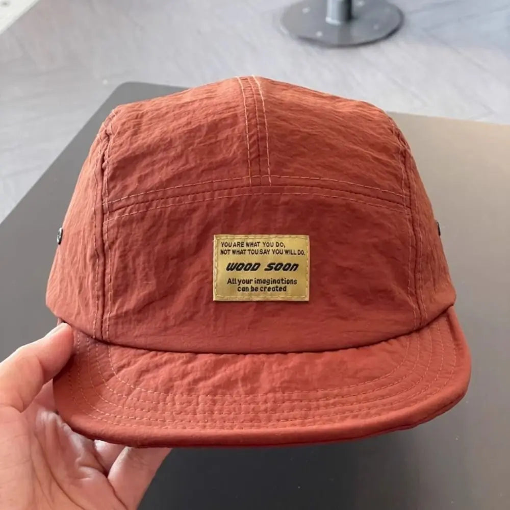 Japanese Short Brim Cotton Baseball Cap – Women's Casual Hat Women's Baseball Cap PLUSH