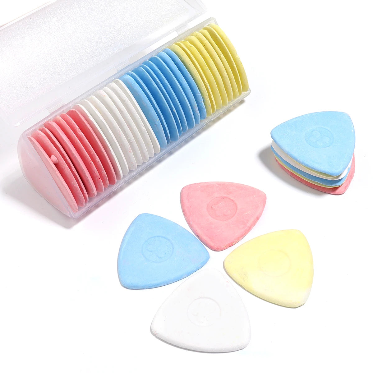 Triangular Tailor Chalk 10-30pcs – Fabric Marking Sewing Tool Tailor's Chalk Set PLUSH
