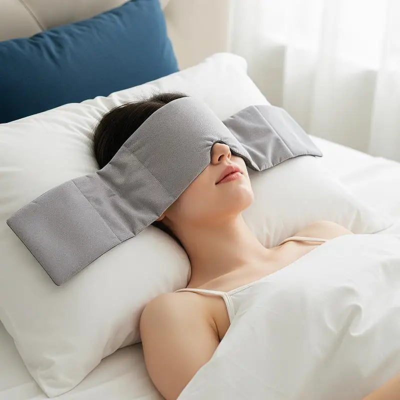 Weighted Gravity Eye Mask – Light-Blocking Sleep Mask for Men & Women Weighted Sleep Mask PLUSH