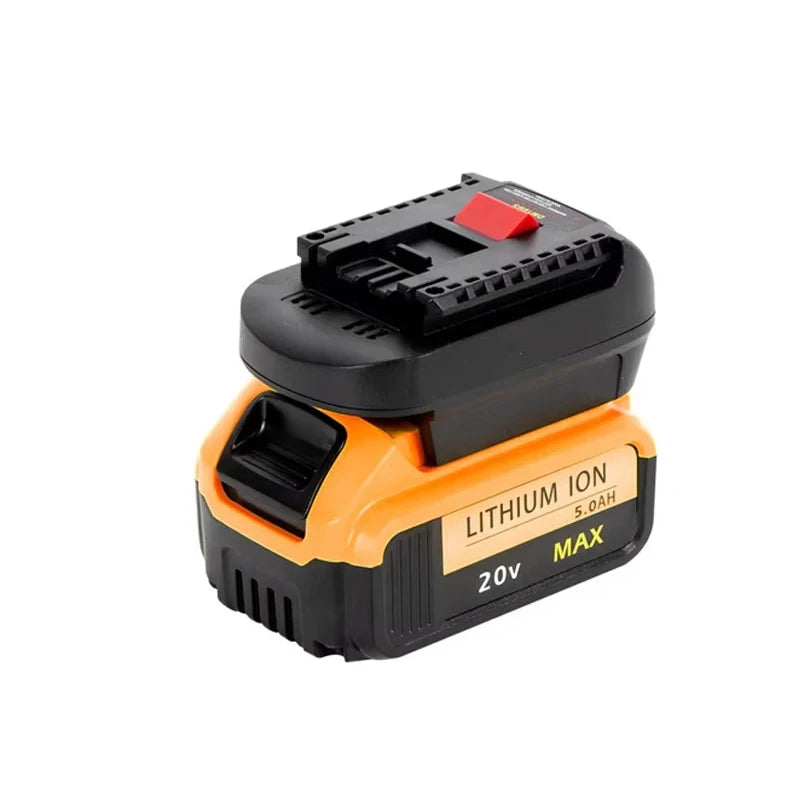 DM18BS Battery Adapter: DeWalt/Milwaukee 20V to Bosch 18V Battery Converter Adapter PLUSH