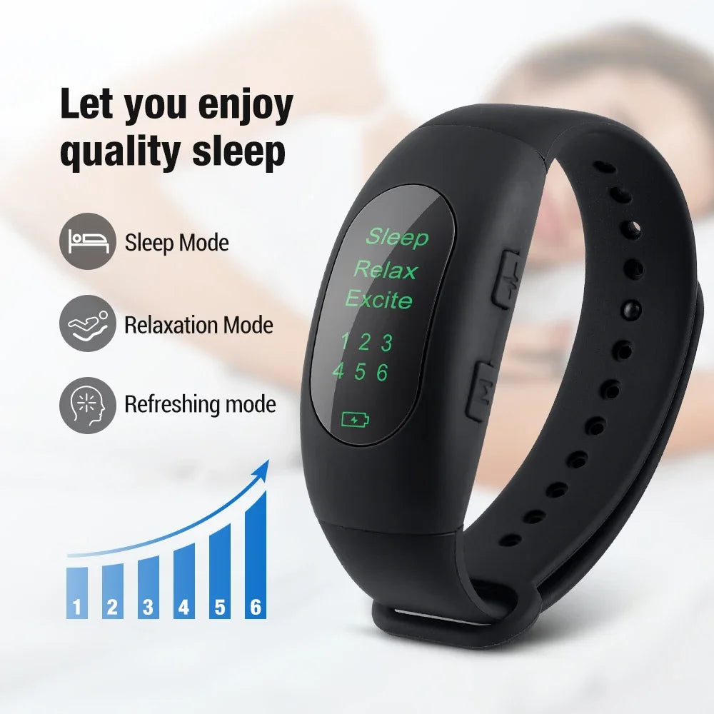 MERALL CES Microcurrent Sleep Aid Watch – 3 Modes, 6 Levels Sleep Aid Device PLUSH