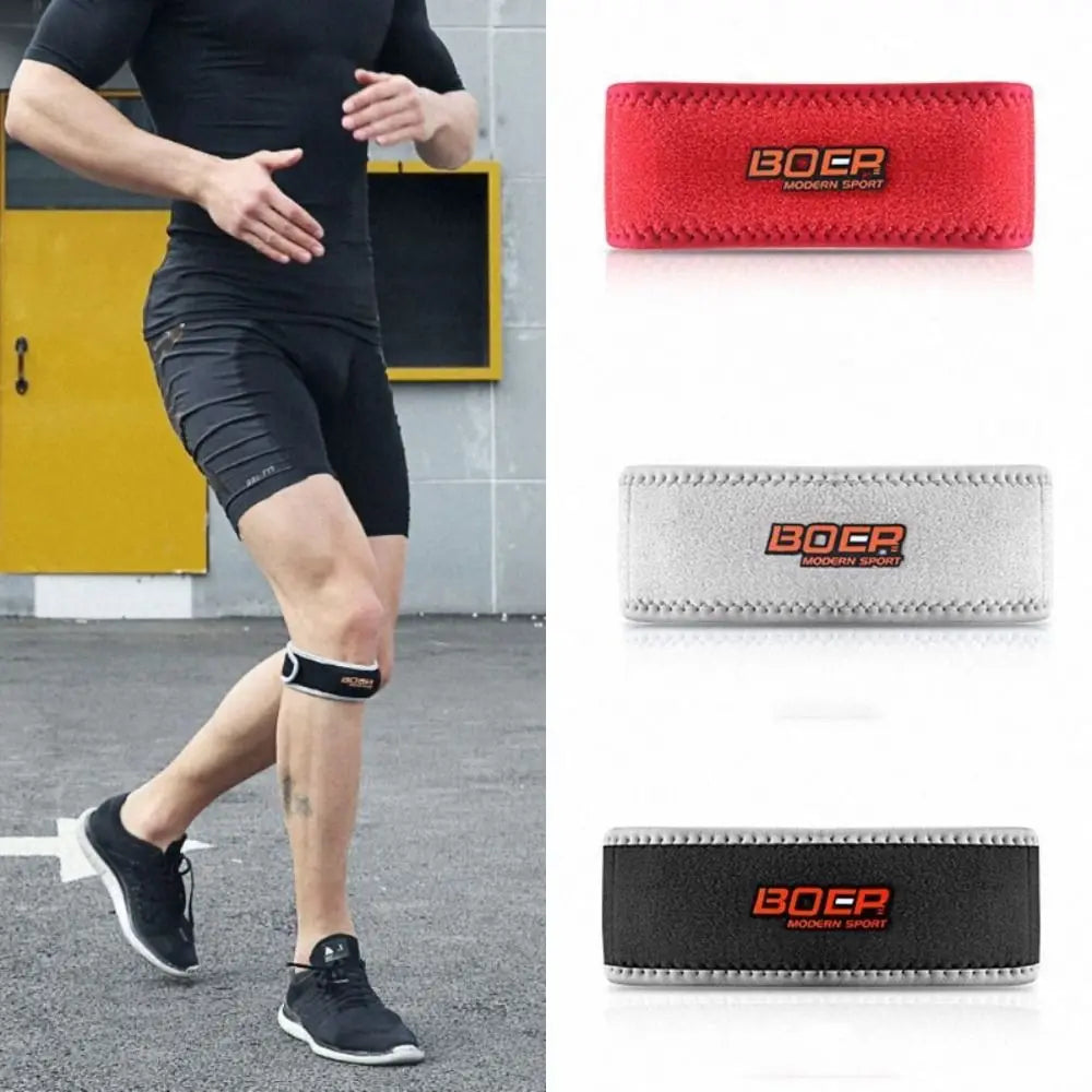 Adjustable Knee Support Strap – Breathable Patella Brace Pad Knee Support Strap PLUSH