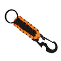 Carabiner Keychain Bottle Opener & Paracord Clip | Outdoor EDC Carabiner Keychain PLUSH orange