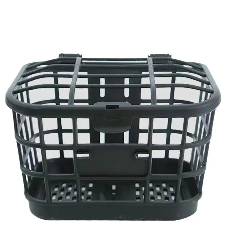 Large-Capacity Bike Front Basket with Lid | PC Plastic Bike Front Basket PLUSH