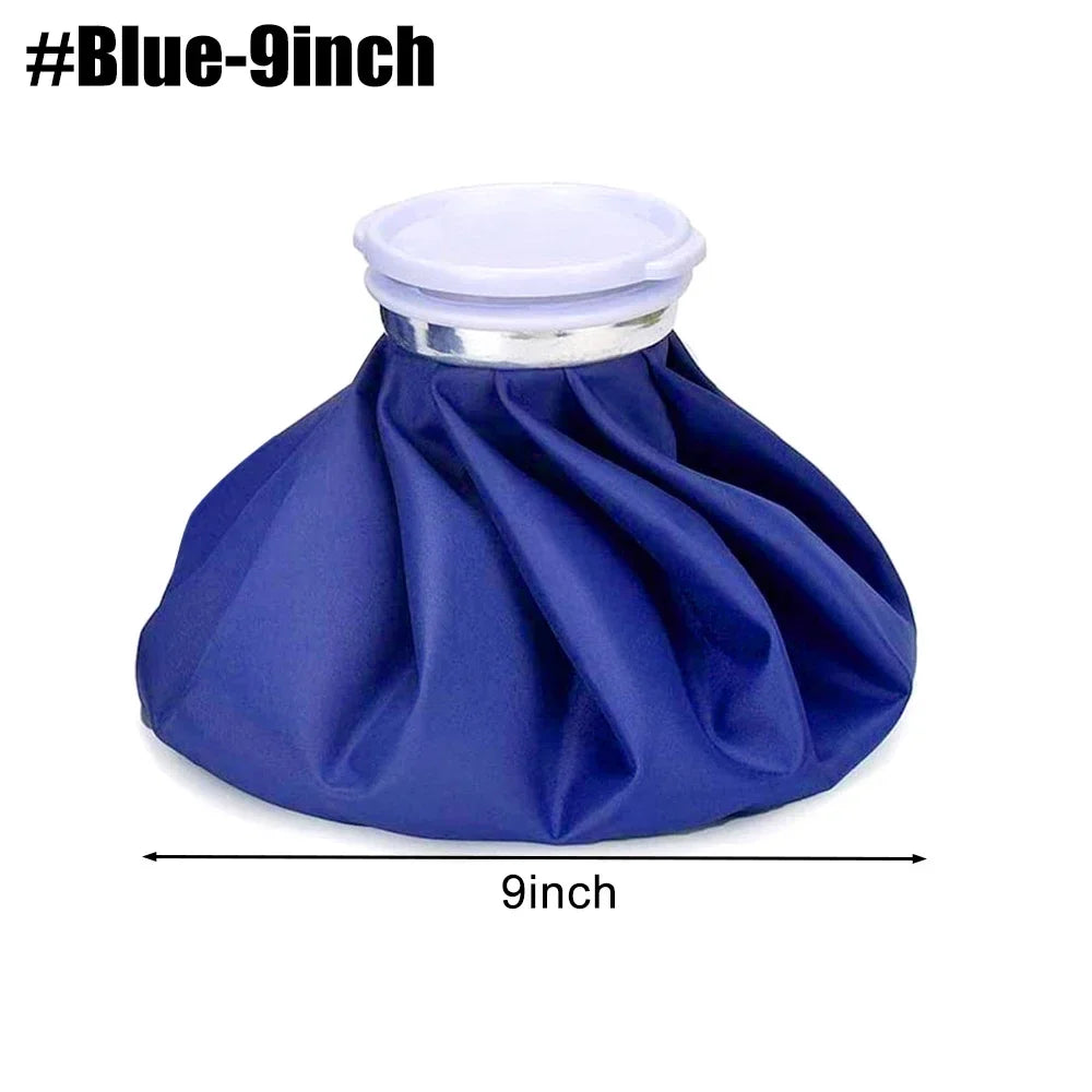 Reusable Hot & Cold Ice Bag Pack – 3 Sizes for Body Hot Cold Ice Bag PLUSH Blue-9inch-1PCS
