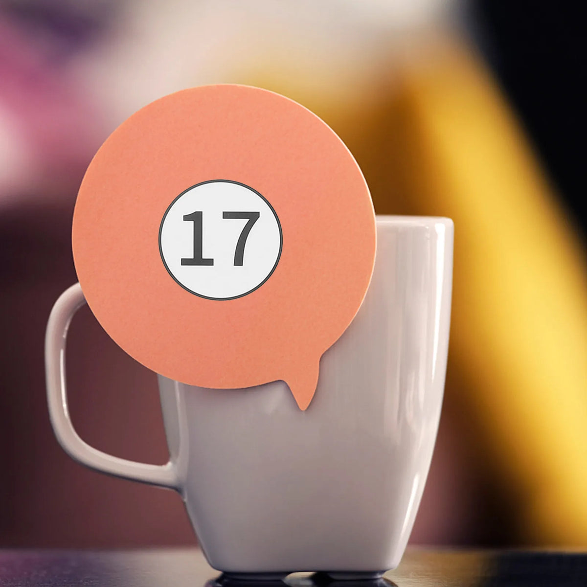 40pcs Round Number Stickers PVC Self-Adhesive Consecutive Labels Number Label Stickers PLUSH
