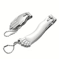 Ouriner 2pcs Fun Nail Clipper Set with Keychain | Travel Ready Nail Clipper Set PLUSH 2 pcs set
