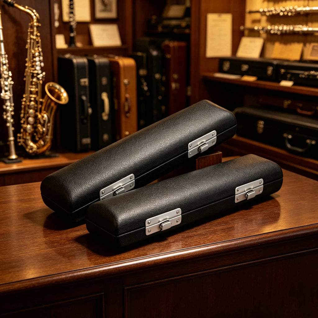 2-Pack Hard Shell Piccolo Case with Soft Padding – Lightweight Piccolo Instrument Case PLUSH Default Title