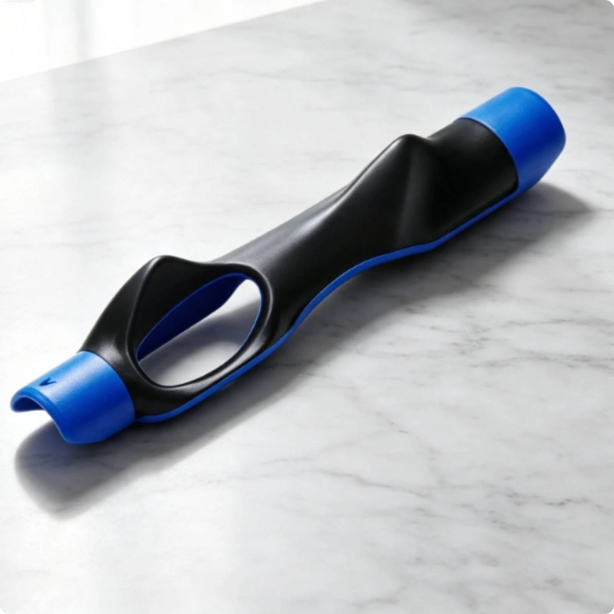 Golf Grip Training Aid – Silicone Swing Trainer for Golfers Golf Swing Trainer PLUSH Blue Color Box