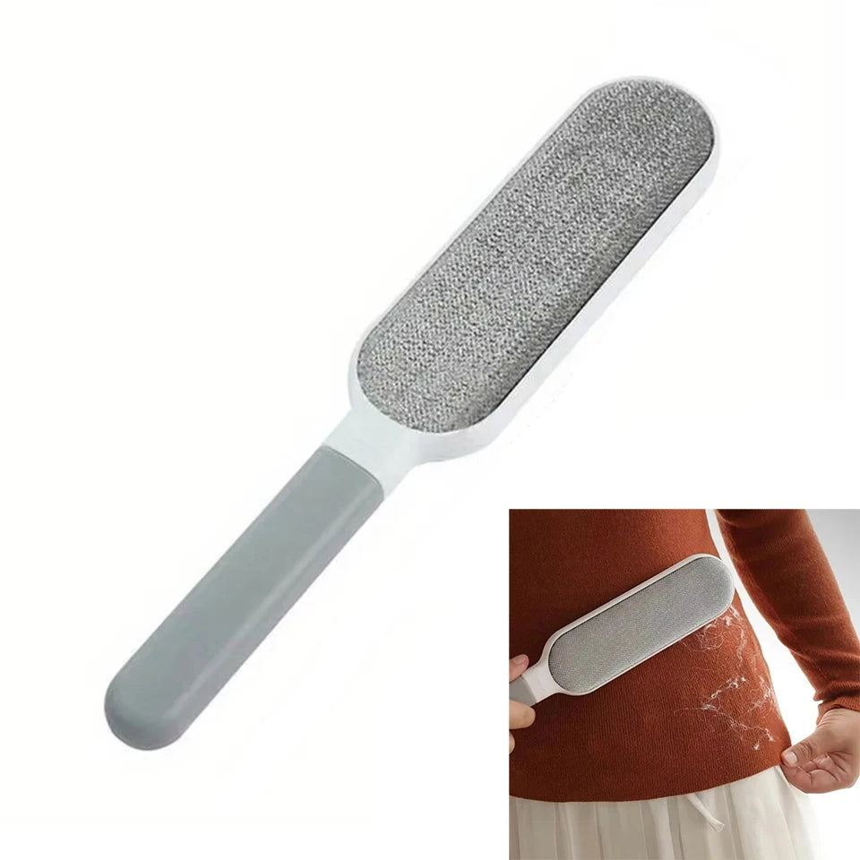 Double-Sided Electrostatic Pet Hair Remover Reusable Lint Brush Pet Hair Lint Brush PLUSH