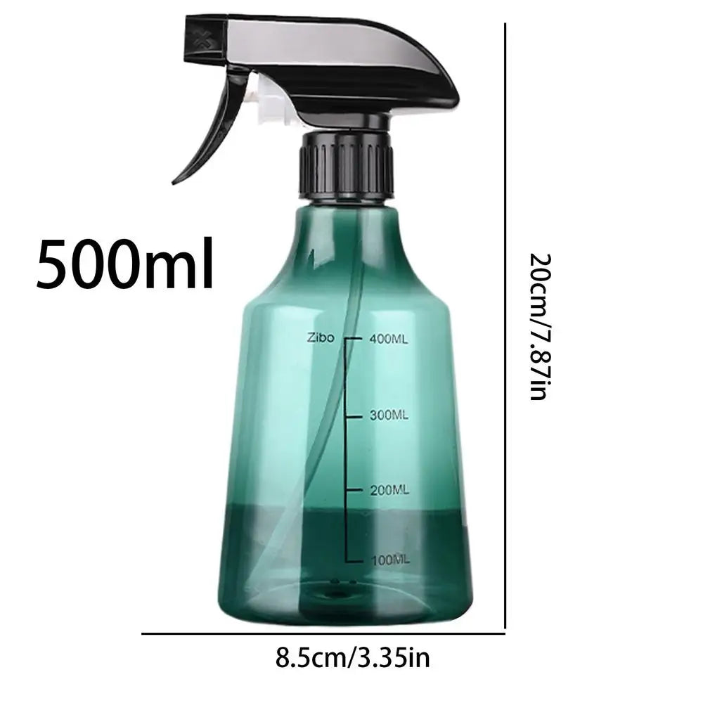 500ml Adjustable Spray Bottle – Plants, Cleaning & Hair Garden Spray Bottle PLUSH Green