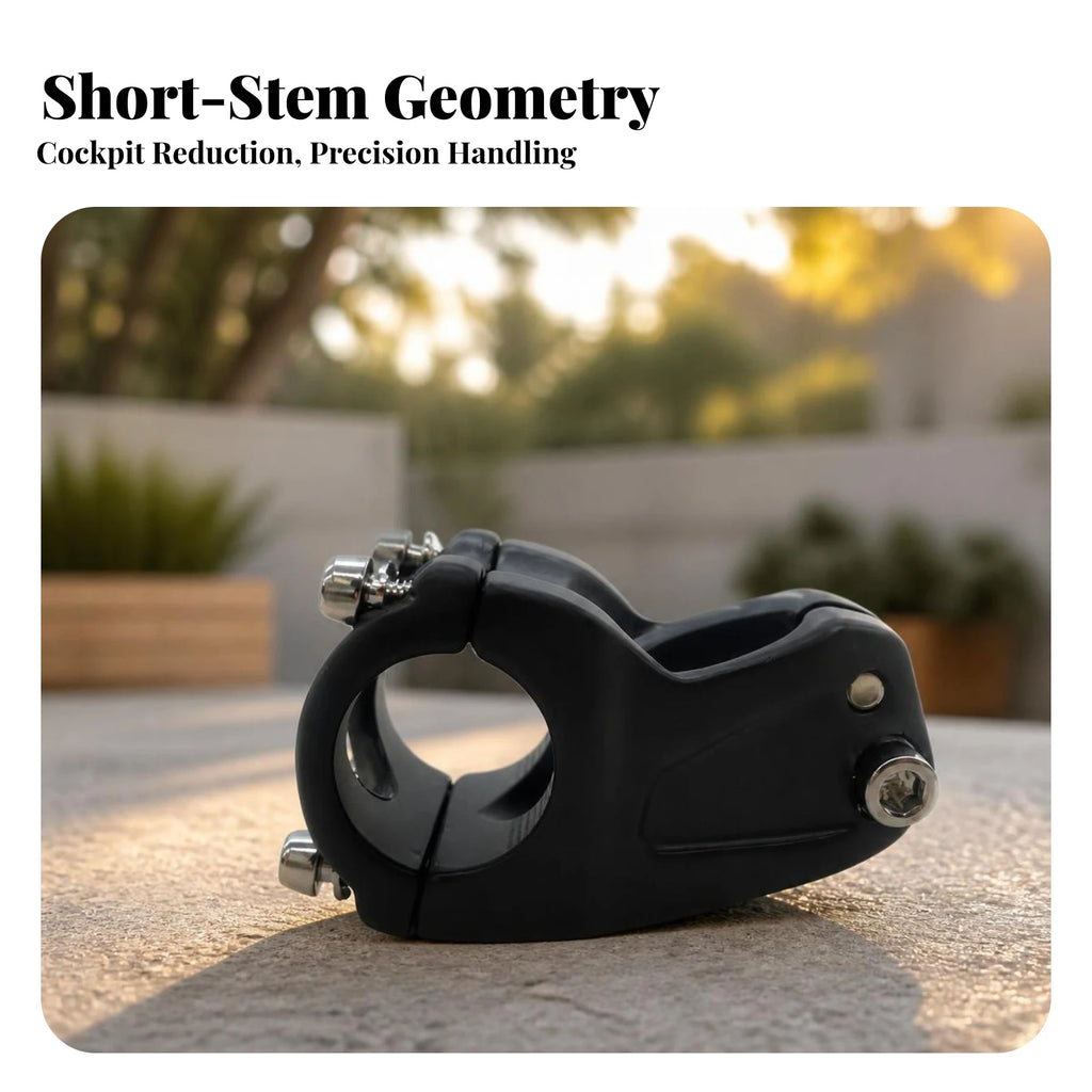 Short Bike Stem Aluminum Alloy – MTB, Road & Downhill Bicycle Stem PLUSH Default Title