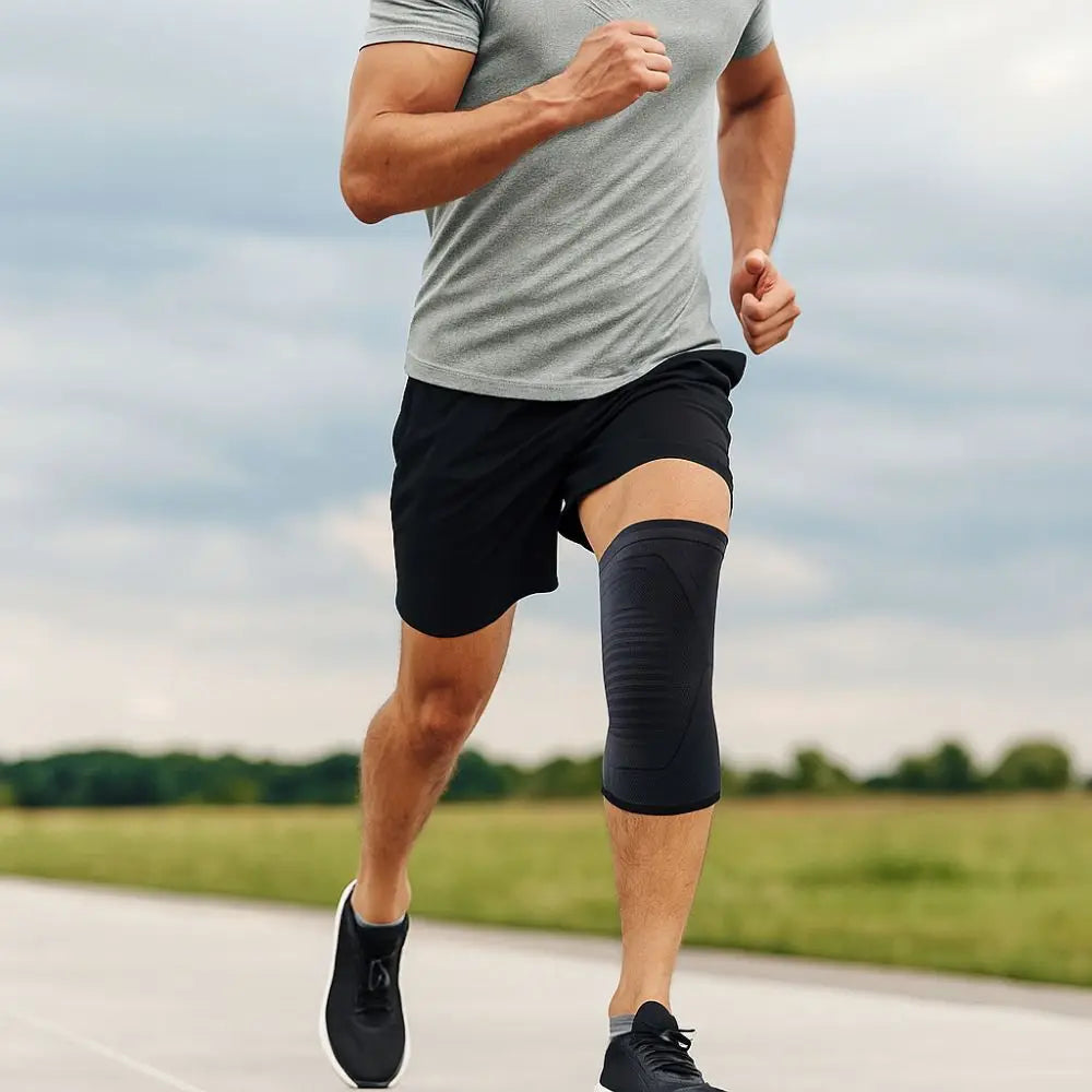 Nylon Compression Knee & Elbow Support Sleeves – 1 Pair Compression Support Sleeve PLUSH
