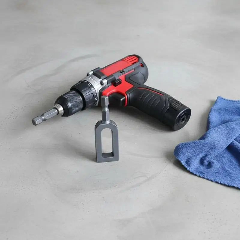 Wire Twisting Tool 1/4" Hex Shank – Alloy Wire Knotter Bit Wire Twisting Bit PLUSH