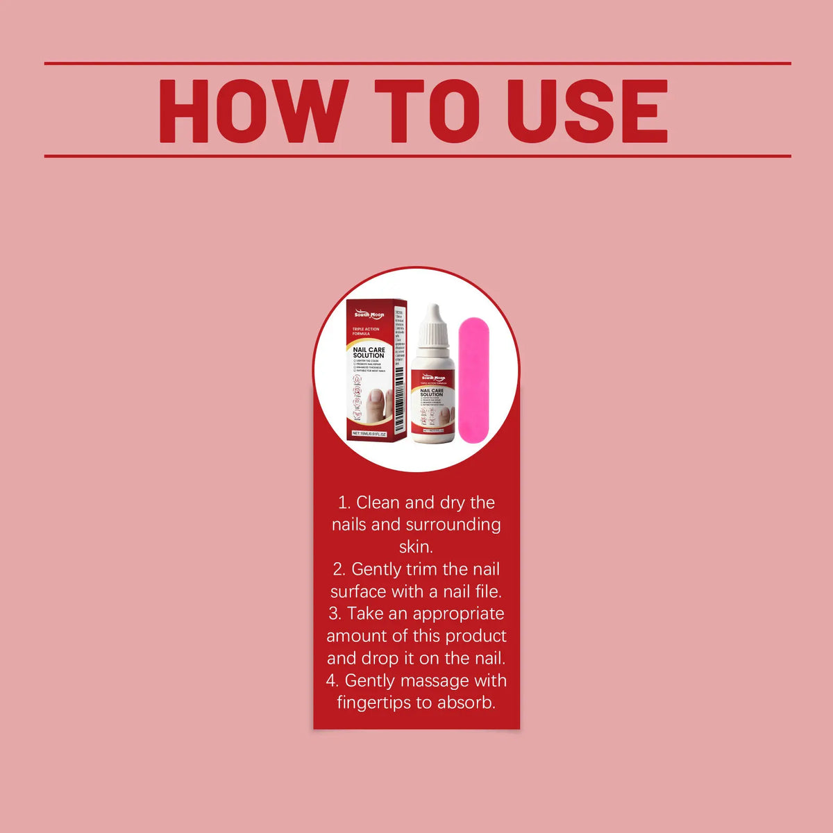 South Moon Nail Care Solution – Cuticle Softener & Nourisher Nail Care Treatment PLUSH
