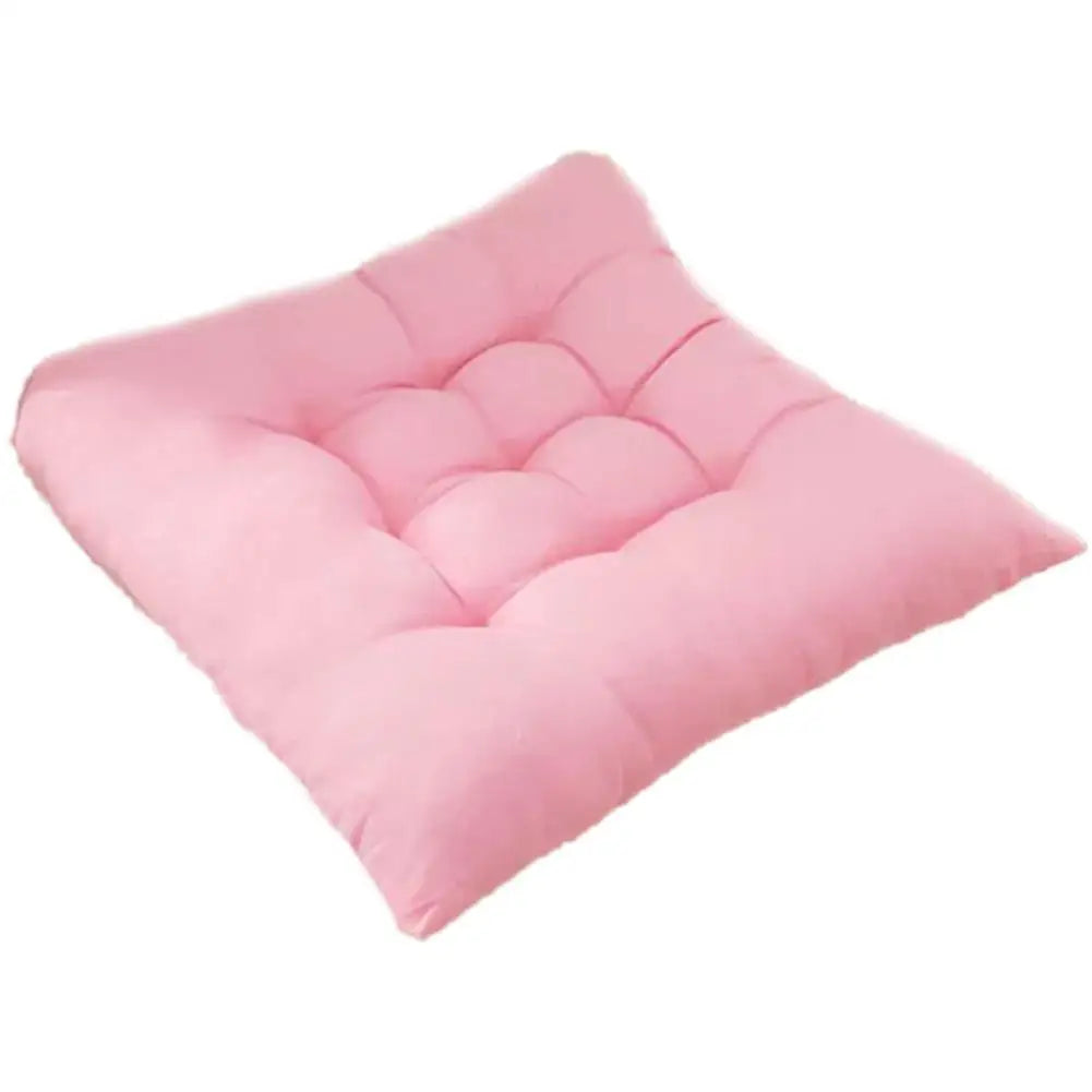 40x40cm Chenille Chair Cushion – Anti-Slip Tufted Seat Pad Chair Seat Cushion PLUSH B