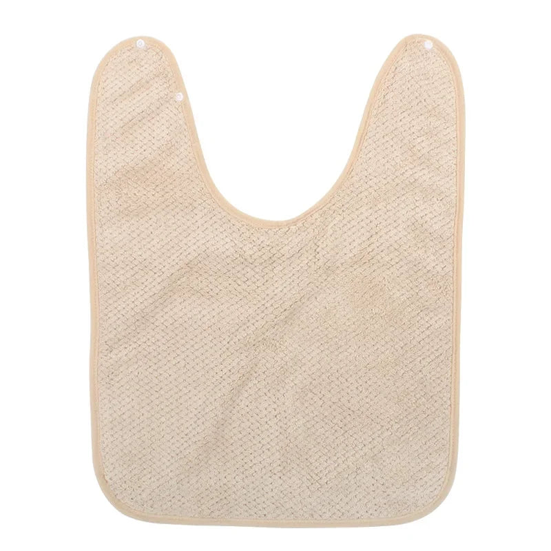 Waterproof Baby Bibs Burp Cloths – Ruffle Feeding Apron Baby Bibs & Burp Cloths PLUSH A khakis