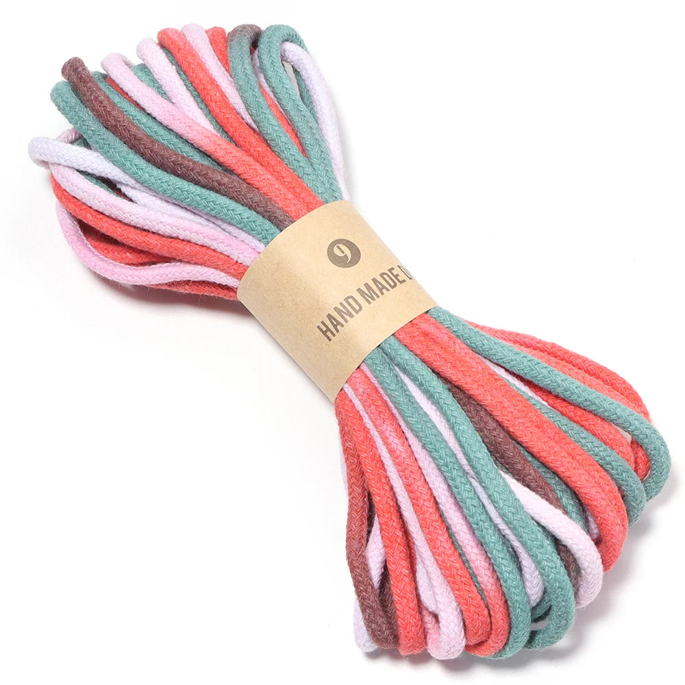 4mm Gradient Tie Dye Cotton Macrame Cord 10 Yards – DIY Craft Macrame Cord PLUSH 04
