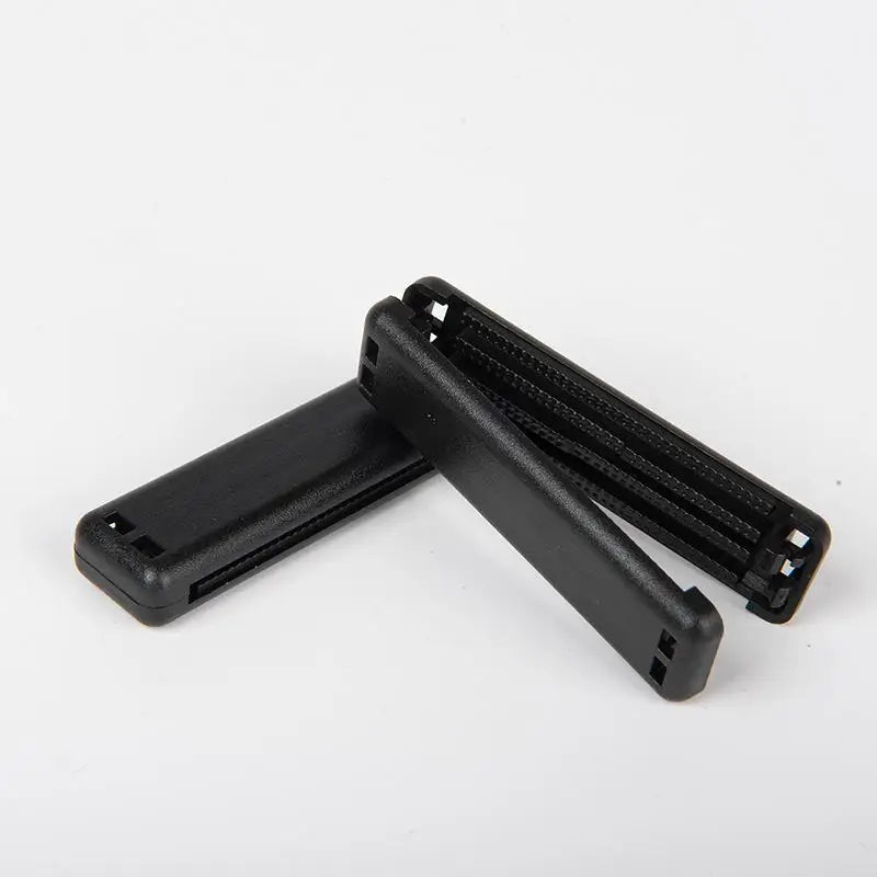 Seat Belt Adjuster Clip & Buckle Clamp Limiter – 2pc or 4pc Seat Belt Accessory PLUSH