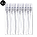 Mini Clear Glass Perfume Vials 3ml 5ml 10ml | 5 & 10 Pack Glass Perfume Vials PLUSH 10pcs 10ml
