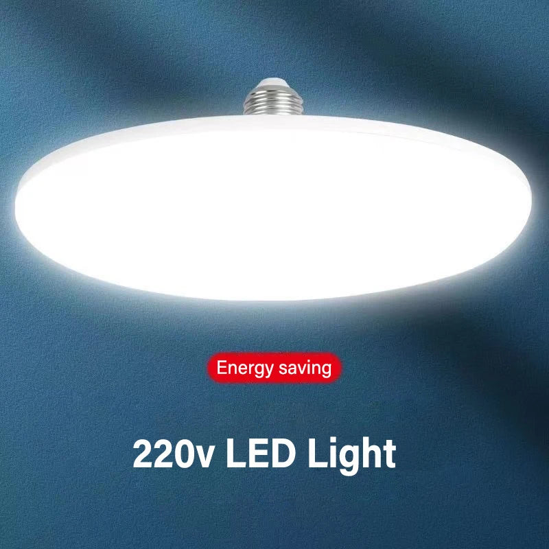 E27 LED Bulb 20W–100W UFO Globe 270° Beam Energy Saving LED Globe Bulb PLUSH