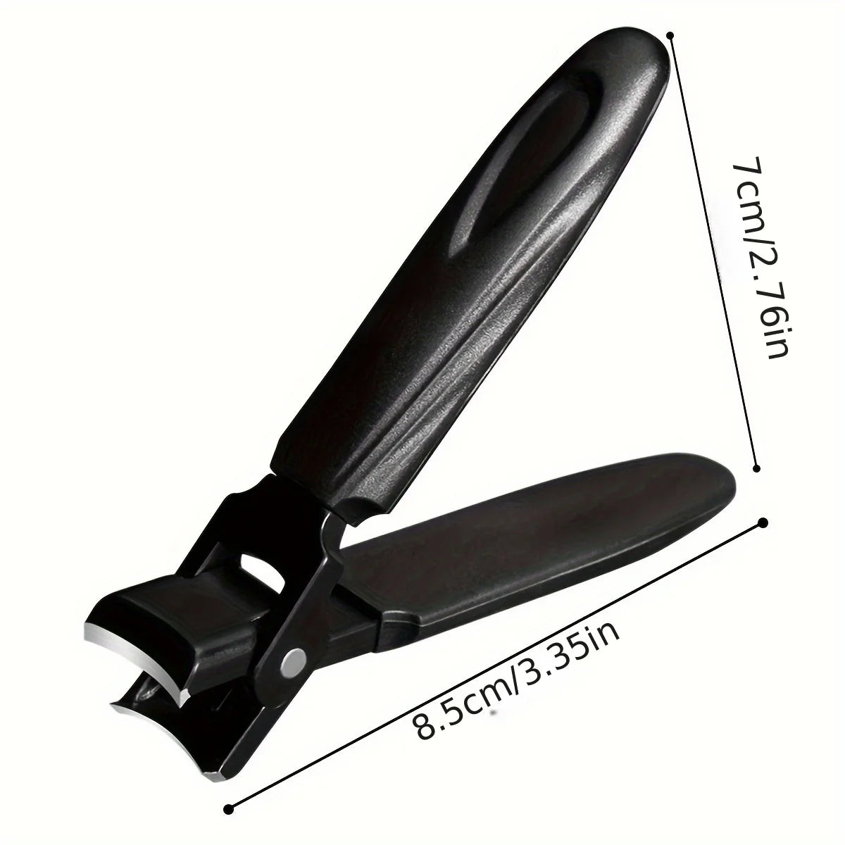 Wide Jaw Heavy-Duty Nail Clipper – Stainless Steel Blade Nail Clipper PLUSH