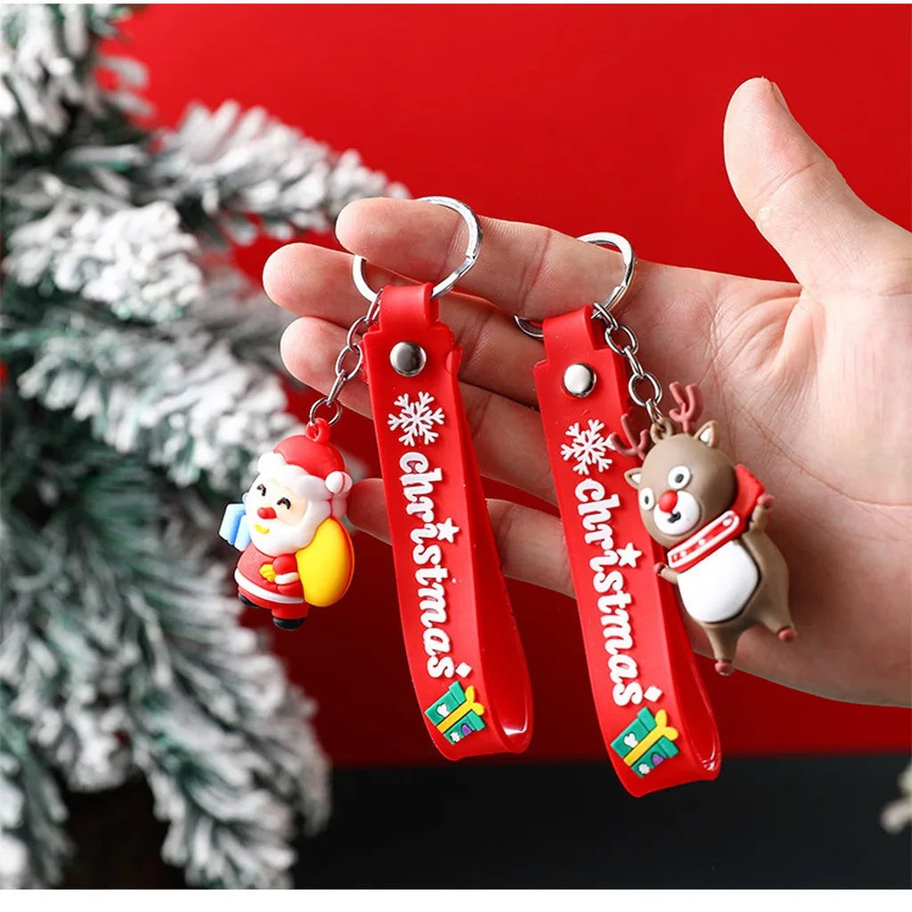 Christmas Stationery Set – Kids Notebook, Pen & Keychain Gift Holiday Stationery Set PLUSH
