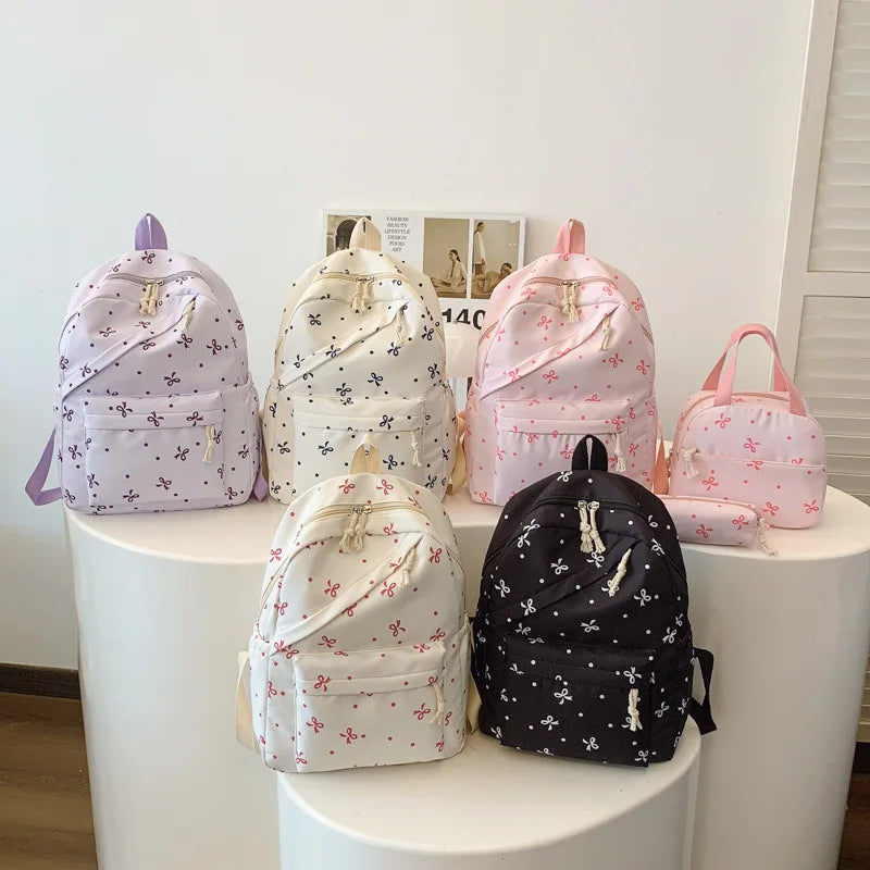 3-Piece Large Capacity Backpack Set – School, Travel & Commute Backpack Set PLUSH