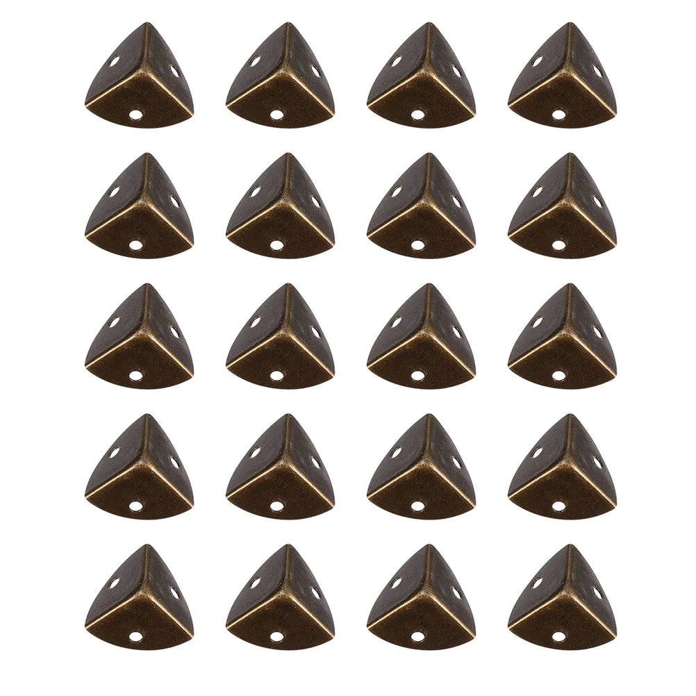 Vintage Metal Corner Protectors – Iron Edge Guards for Boxes Corner Guard Hardware PLUSH
