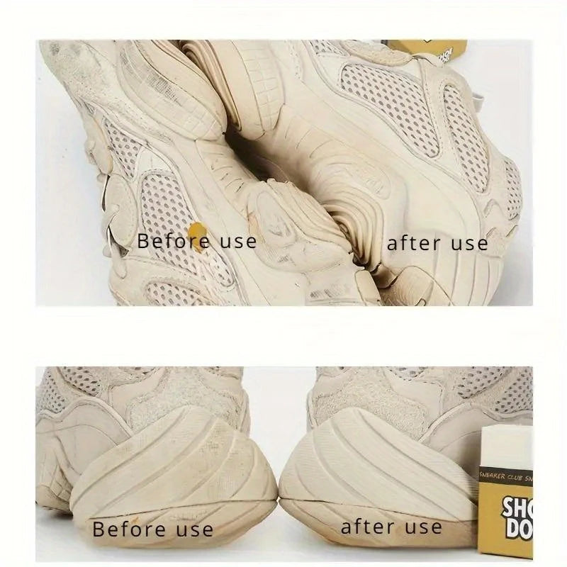 White Shoe Rubber Eraser – Multi-Surface Scratch-Free Cleaner Shoe Cleaning Eraser PLUSH