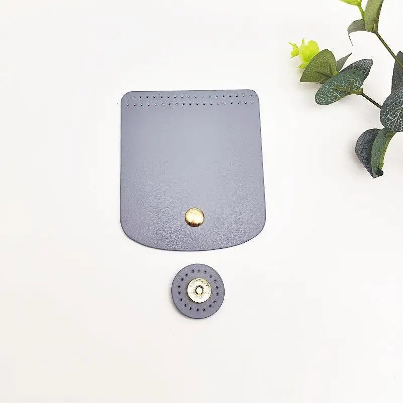PU Leather Bag Flap Cover with Magnetic Snap – DIY Crochet Bag Bag Flap Accessory PLUSH A10