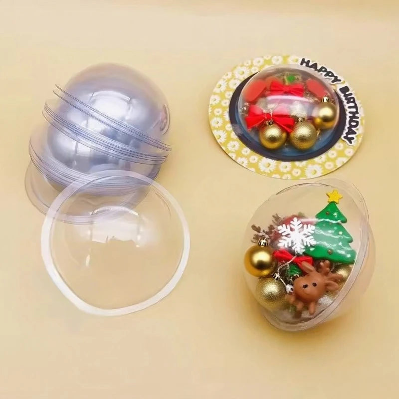 Transparent Candy Dome Covers – Party Gift Packaging 10/20/50pcs Party Gift Packaging PLUSH