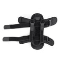 Dorsal Drop Foot Brace – Adjustable Night Splint Support Foot Drop Splint PLUSH Black