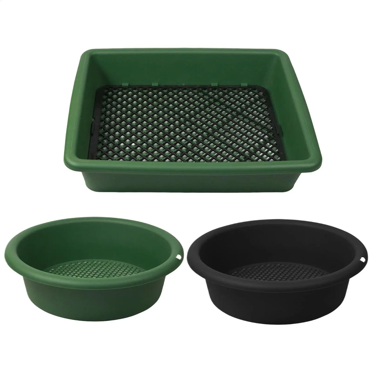 Plastic Soil Sifter & Sieve – Garden Stone Filtering Tool Garden Sifter Tool PLUSH