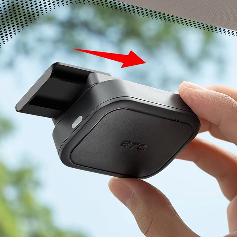 Removable Windshield Toll Pass Holder – Adhesive ETC Bracket Windshield Toll Holder PLUSH