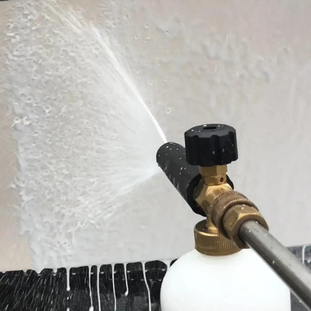 Foam Cannon 1/4" Quick Connect – Adjustable Car Wash Foam Gun Foam Cannon PLUSH