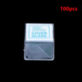 100pcs Pre-Sterilized Optical Glass Microscope Coverslips Microscope Coverslips PLUSH A