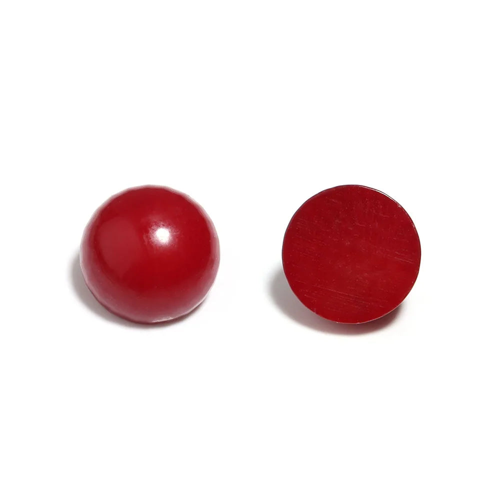 Red Coral Stone Round Cabochons – DIY Jewelry Making 5-12mm Jewelry Cabochons PLUSH