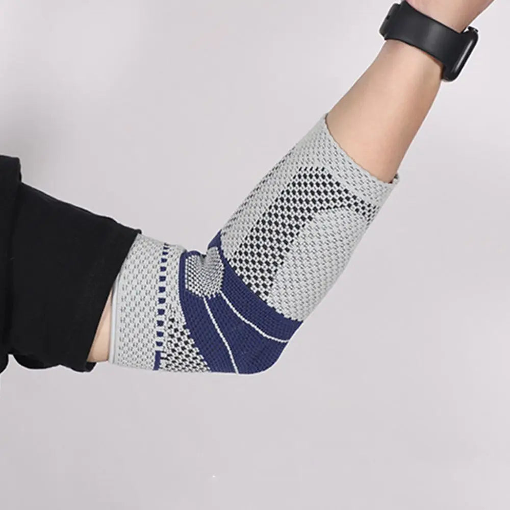 Breathable Compression Sports Elbow Pad – Knit Protector Elbow Compression Sleeve PLUSH