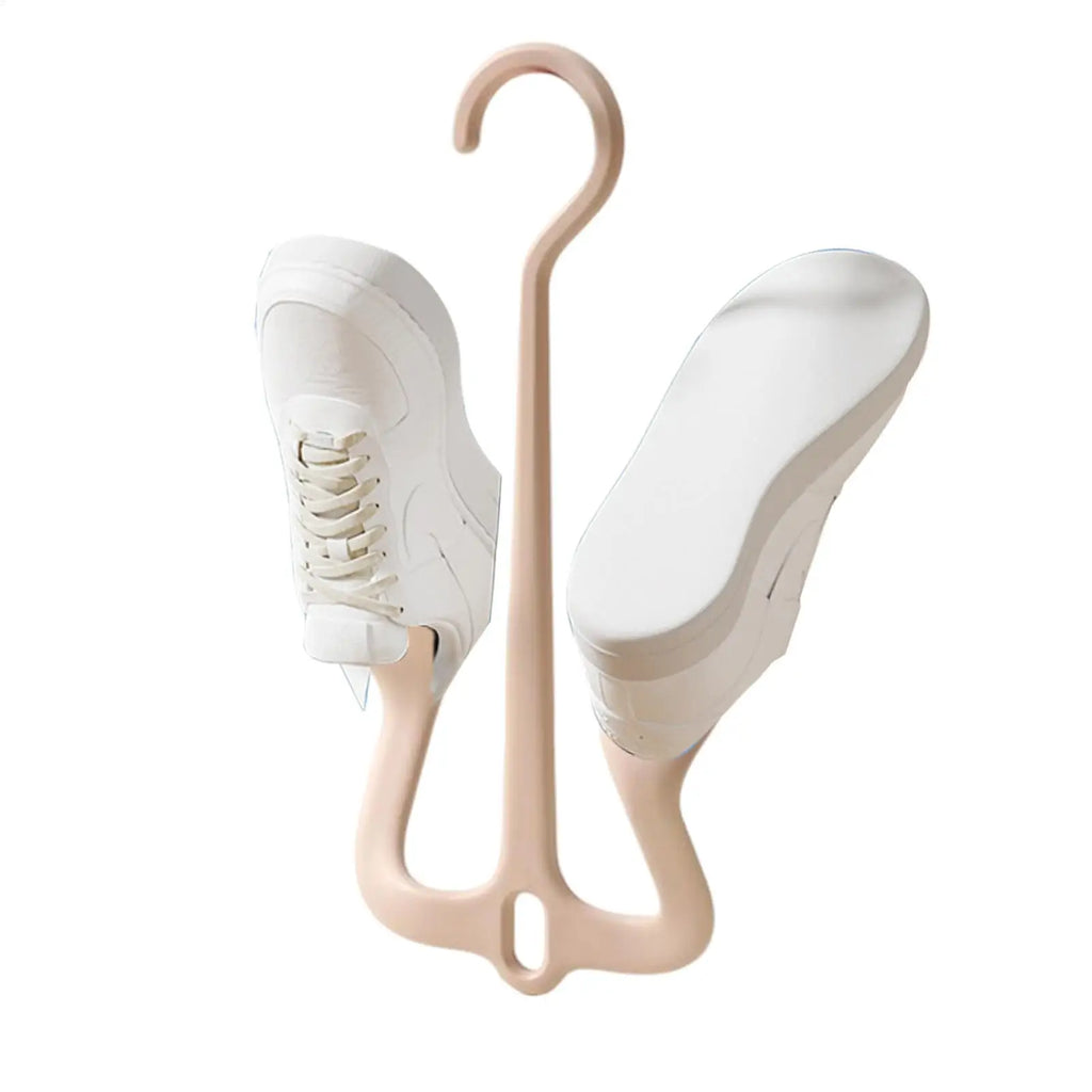 Shoe Drying Rack Hanger Organizer – Space-Saving Plastic Hook Shoe Drying Hanger PLUSH