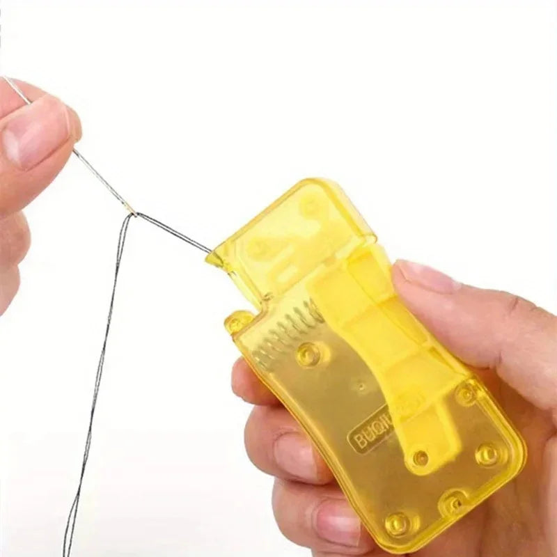 Automatic Needle Threader – Hand Sewing & Embroidery Tool Needle Threader PLUSH