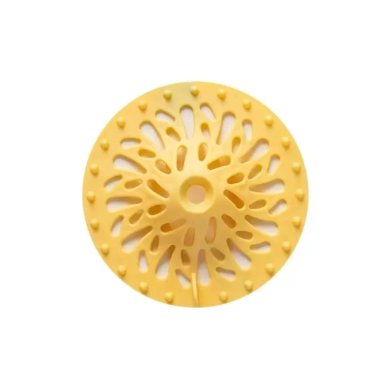 Shower Drain Hair Filter & Sink Strainer – Bathtub Drain Cover Drain Hair Filter PLUSH Pink 1pc L
