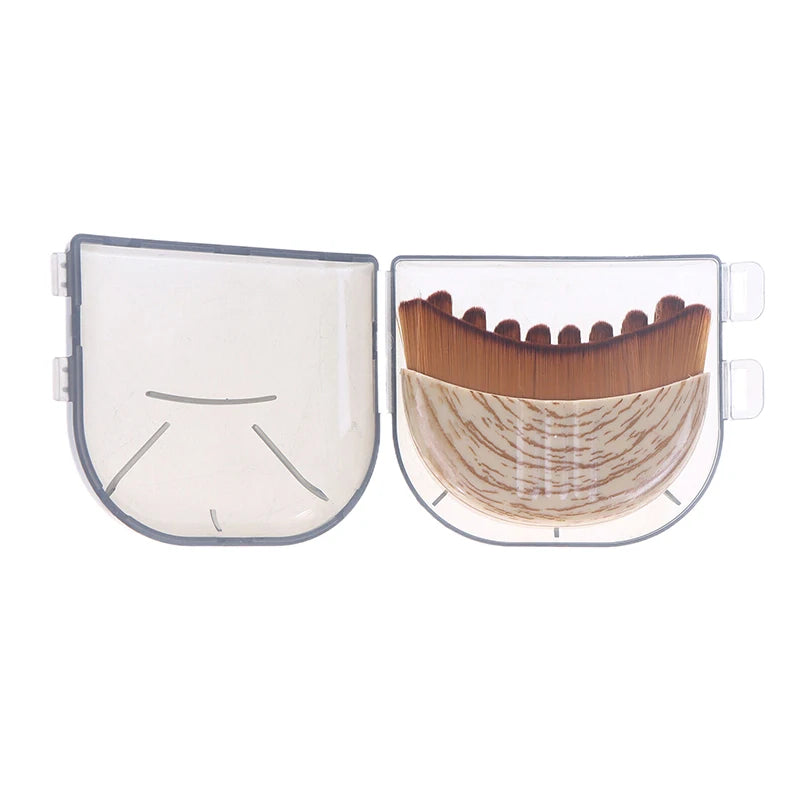 SADOER Facial Sculpting Brush – Soft Bristle Contouring Tool Facial Sculpting Brush PLUSH Beige