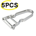 Stainless Steel Vegetable & Fruit Peeler Set – 1 or 5 Pcs Kitchen Peeler Set PLUSH A 5PCS