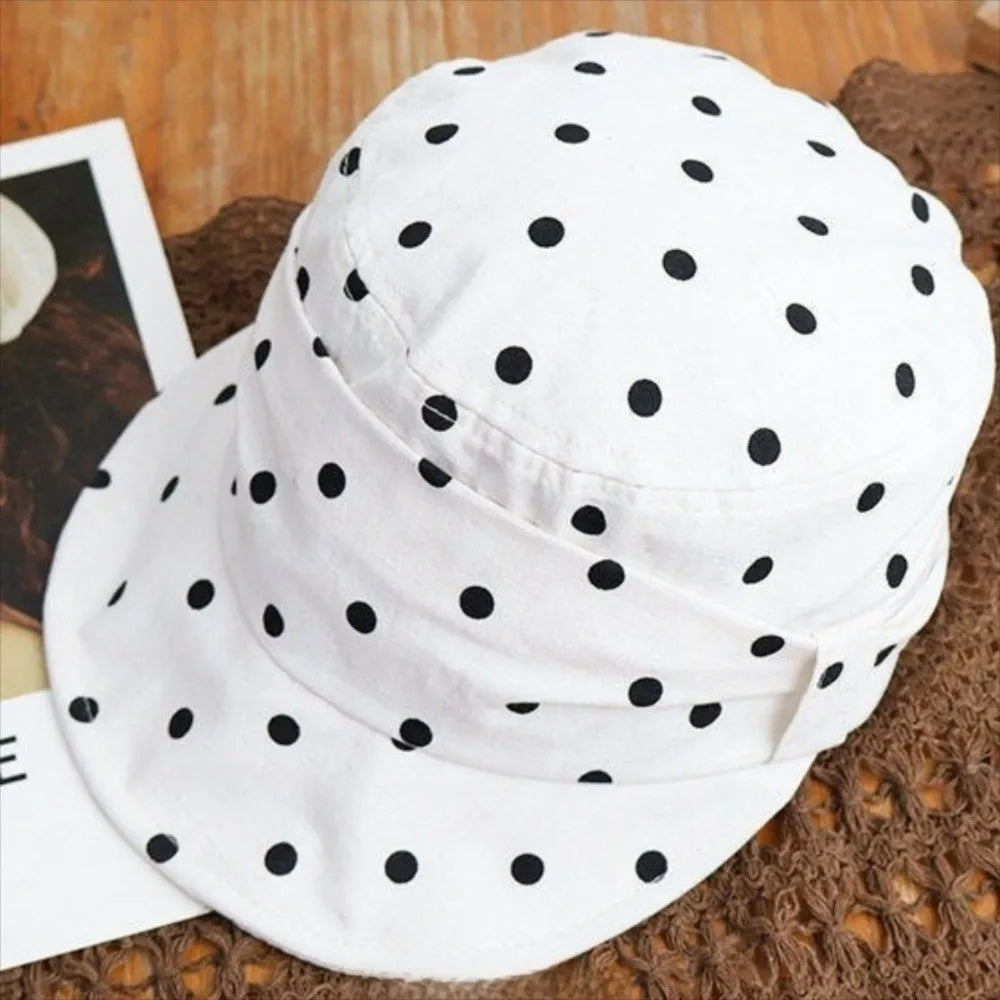 Women's Polka Dot Bow Newsboy Cap – Retro Korean Style Hat Newsboy Cap PLUSH