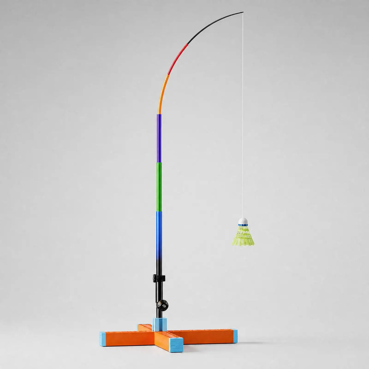 Badminton Solo Return Trainer – Water Base, Racket & Bag Badminton Training Set PLUSH