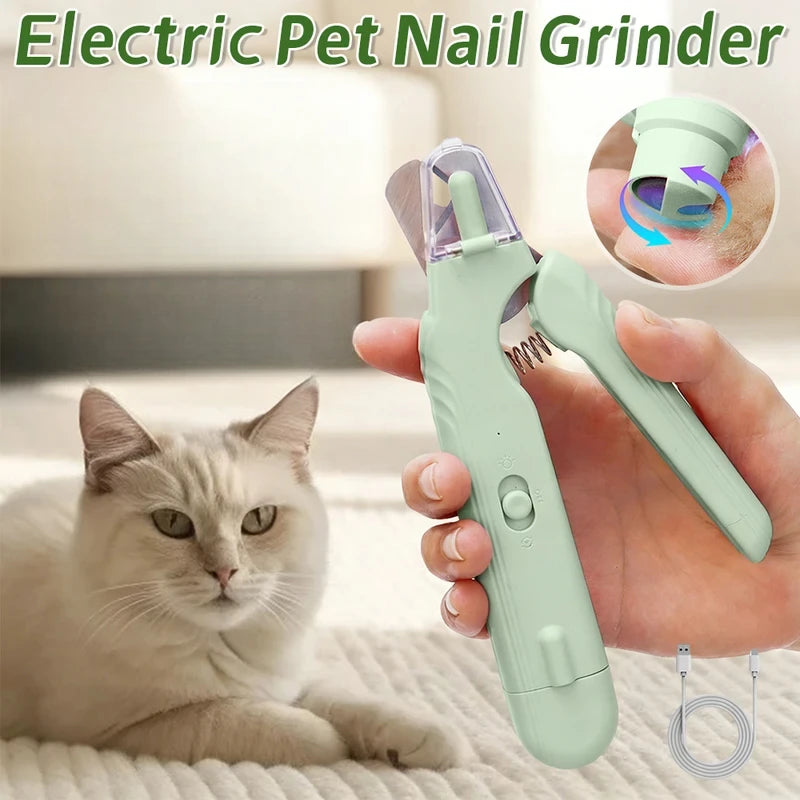 LED Pet Nail Clippers & Grinder for Dogs, Cats & Small Pets Pet Nail Clippers PLUSH