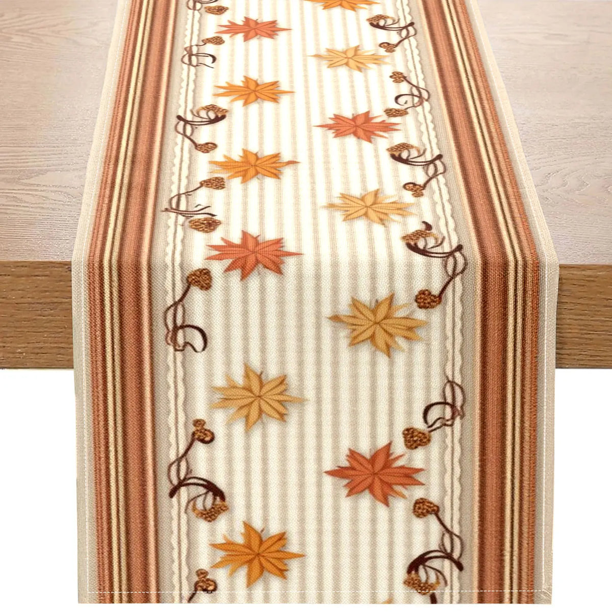 Autumn Maple Leaf Table Runner | Fall Harvest Table Décor Table Runner PLUSH A 33X90Cm