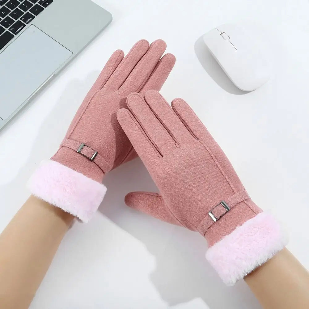 Women's Winter Touchscreen Gloves – Warm Windproof Mittens Winter Touchscreen Gloves PLUSH