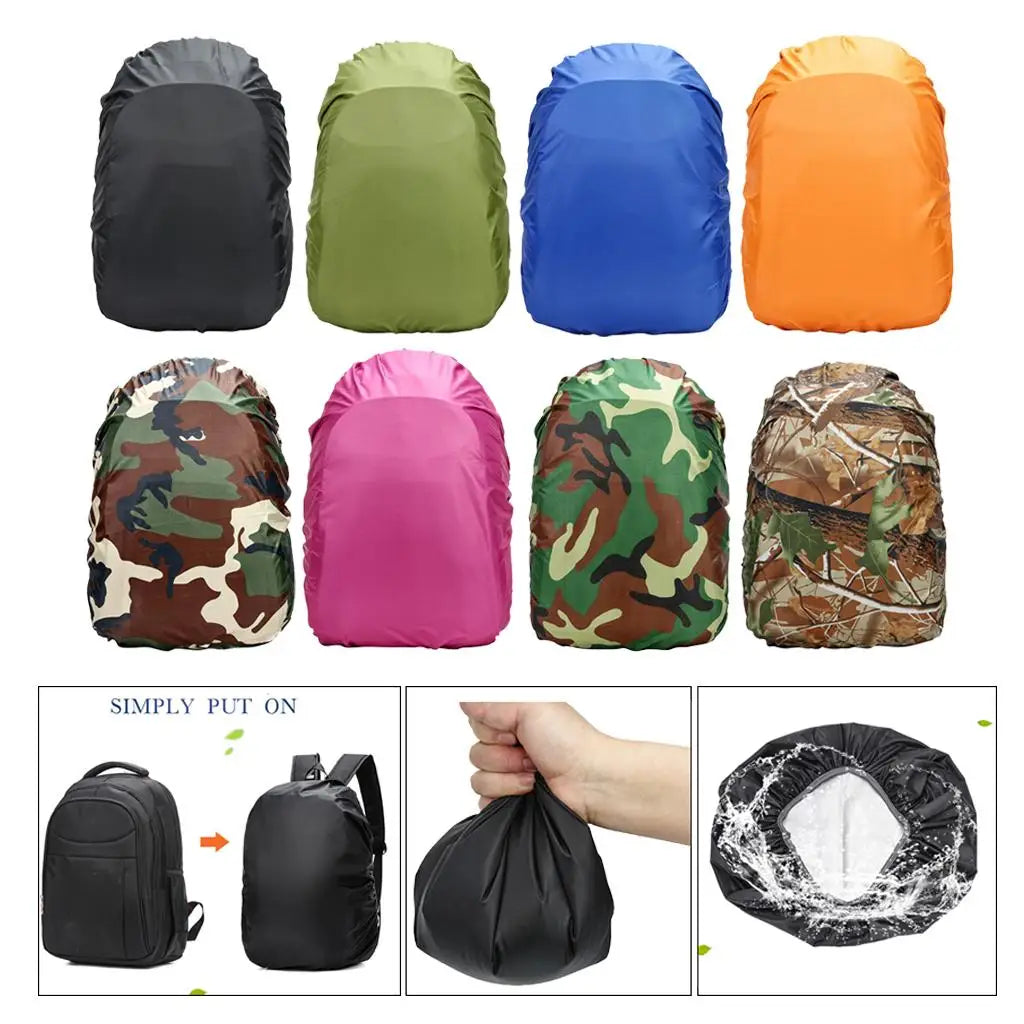 Ultralight Waterproof Backpack Rain Cover 35L – Hiking Travel Backpack Rain Cover PLUSH